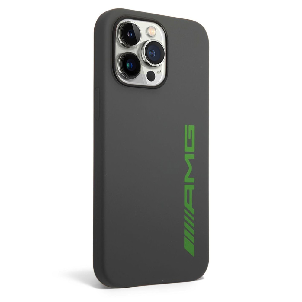 Калъф AMG Liquid Silicone Green Logo за Apple iPhone 14 Pro - AMHCP14LSGLGGN Калъф AMG Liquid Silicone Green Logo за Apple iPhone 14 Pro - AMHCP14LSGLGGN