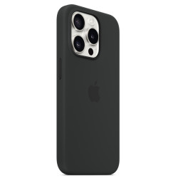 Калъф Silicone MagSafe за Apple iPhone 15 Pro Max - Black  Калъф Silicone MagSafe за Apple iPhone 15 Pro Max - Black
