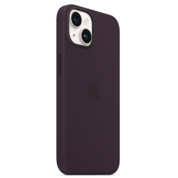 Калъф Silicone MagSafe за Apple iPhone 14 - Elderberry  Калъф Silicone MagSafe за Apple iPhone 14 - Elderberry