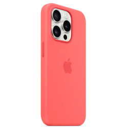 Калъф Silicone MagSafe за Apple iPhone 15 Pro Max - Guava  Калъф Silicone MagSafe за Apple iPhone 15 Pro Max - Guava