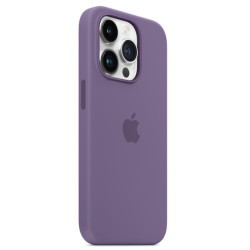 Калъф Silicone MagSafe за Apple iPhone 14 Pro - Iris  Калъф Silicone MagSafe за Apple iPhone 14 Pro - Iris
