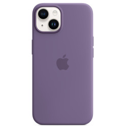 Калъф Silicone MagSafe за Apple iPhone 14 - Iris  Калъф Silicone MagSafe за Apple iPhone 14 - Iris