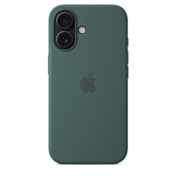 Калъф Silicone MagSafe за Apple iPhone 16 - Lake Green  Калъф Silicone MagSafe за Apple iPhone 16 - Lake Green