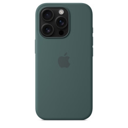 Калъф Silicone MagSafe за Apple iPhone 16 Pro - Lake Green  Калъф Silicone MagSafe за Apple iPhone 16 Pro - Lake Green