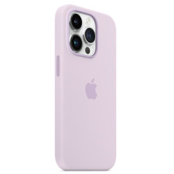 Калъф Silicone MagSafe за Apple iPhone 14 Pro Max - Lilac  Калъф Silicone MagSafe за Apple iPhone 14 Pro Max - Lilac