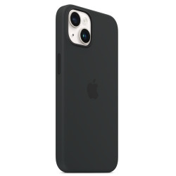 Калъф Silicone MagSafe за Apple iPhone 14 - Midnight  Калъф Silicone MagSafe за Apple iPhone 14 - Midnight