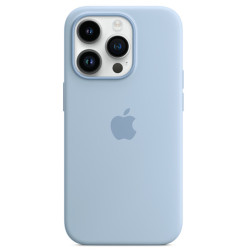 Калъф Silicone MagSafe за Apple iPhone 14 Pro Max - Sky  Калъф Silicone MagSafe за Apple iPhone 14 Pro Max - Sky