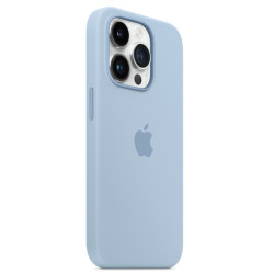 Калъф Silicone MagSafe за Apple iPhone 14 Pro Max - Sky  Калъф Silicone MagSafe за Apple iPhone 14 Pro Max - Sky