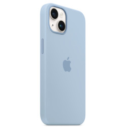 Калъф Silicone MagSafe за Apple iPhone 14 - Sky  Калъф Silicone MagSafe за Apple iPhone 14 - Sky
