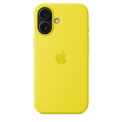 Калъф Silicone MagSafe за Apple iPhone 16 - Star Fruit  Калъф Silicone MagSafe за Apple iPhone 16 - Star Fruit