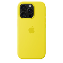 Калъф Silicone MagSafe за Apple iPhone 16 Pro - Star Fruit  Калъф Silicone MagSafe за Apple iPhone 16 Pro - Star Fruit