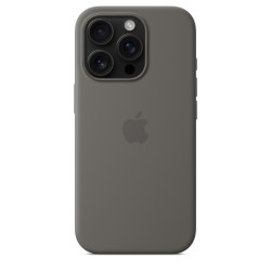 Калъф Silicone MagSafe за Apple iPhone 16 Pro - Stone Grey  Калъф Silicone MagSafe за Apple iPhone 16 Pro - Stone Grey