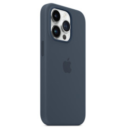 Калъф Silicone MagSafe за Apple iPhone 15 Pro Max - Storm Blue  Калъф Silicone MagSafe за Apple iPhone 15 Pro Max - Storm Blue