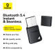Адаптер Bluetooth 5.4, BASEUS, USB-А, Encok BA04 (A10082600121-00) Адаптер Bluetooth 5.4, BASEUS, USB-А, Encok BA04 (A10082600121-00)