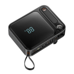 Стартер за автомобил и външна батерия Baseus (C00251400111-00) - 26 800 mAh, 3000A + фенер + компас Стартер за автомобил и външна батерия Baseus (C00251400111-00) - 26 800 mAh, 3000A + фенер + компас