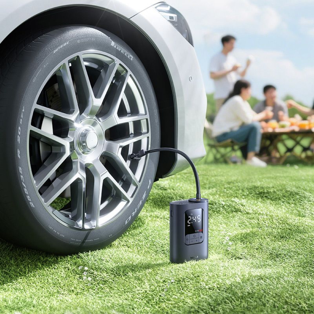 Компресор Baseus GoTrip VA1 Super Mini Cordless Inflator Pump 22-Cylinder, Wireless - (C0119601)