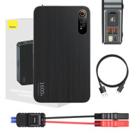 Стартер за автомобил и външна батерия Baseus - Super Energy PRO Car Jump Starter (CGNL070001) - 16 000 mAh, 1600A + фенер