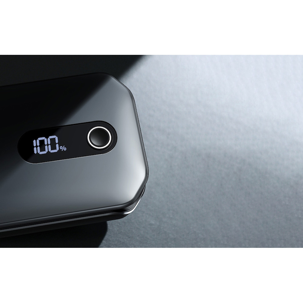        Стартер за автомобил и външна батерия Baseus (CRJS03-01) - 12 000 mAh, 1000A + фенер , (C00245800U03-Z1)