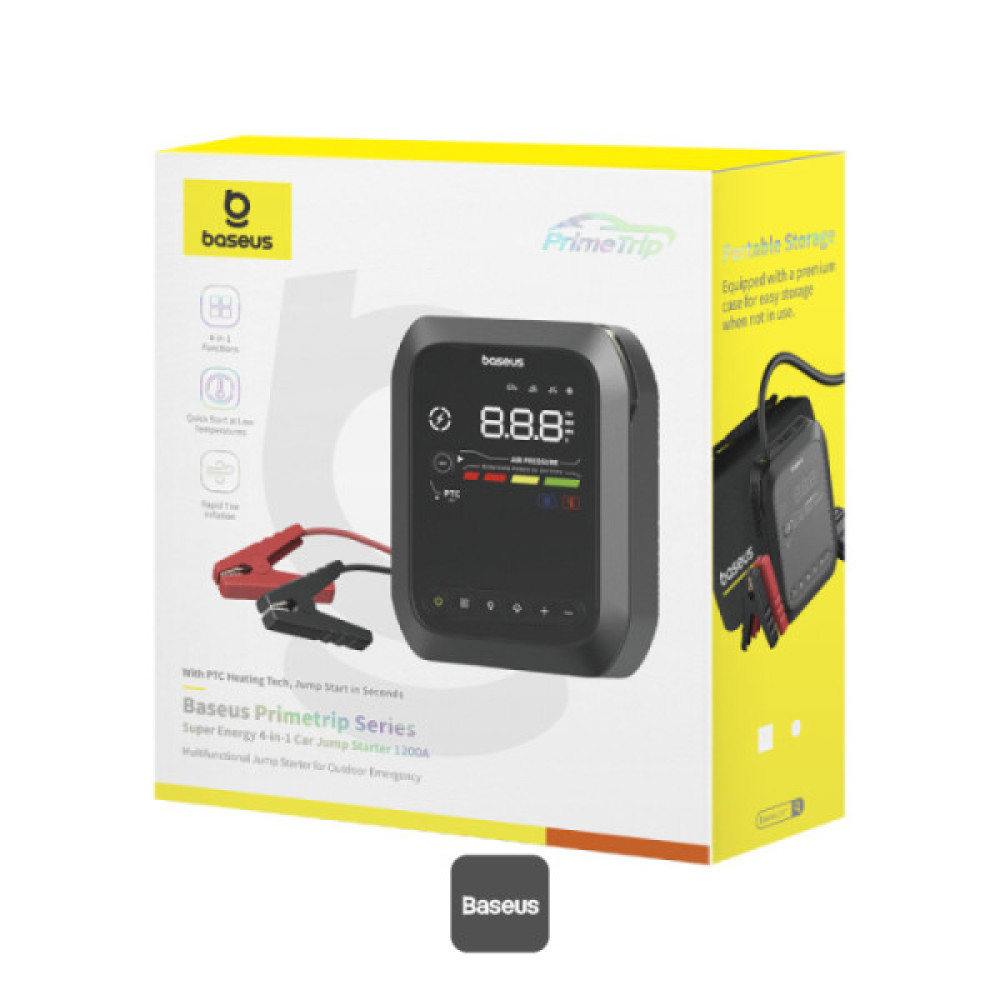 Стартер за автомобил Baseus Super Energy Series (C00245903111-00) - 1200A Стартер за автомобил Baseus Super Energy Series (C00245903111-00) - 1200A