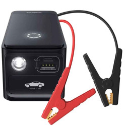 Стартер за автомобил и външна батерия Baseus Super Energy Alpha Series (C00259200121-00) - 6 000 mAh, 600A + фенерче     Стартер за автомобил и външна батерия Baseus Super Energy Alpha Series (C00259200121-00) - 6 000 mAh, 600A + фенерче