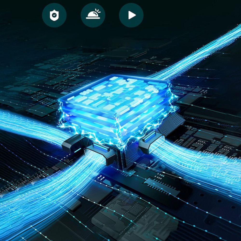 Стартер за автомобил + външна батерия  + компресор Baseus (CGCN000001) - 8 000 mAh, 1000A + фенер, 3 в 1