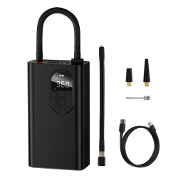 Компресор BASEUS 54W - Energy Source Inflator Pump - (CRNL040001), 2500mAh Компресор BASEUS 54W - Energy Source Inflator Pump - (CRNL040001), 2500mAh