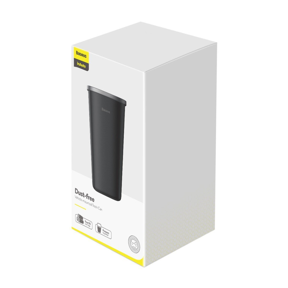 Кошче за отпадъци за автомобил BASEUS - (CRLJT-A01) + 90бр. торбички