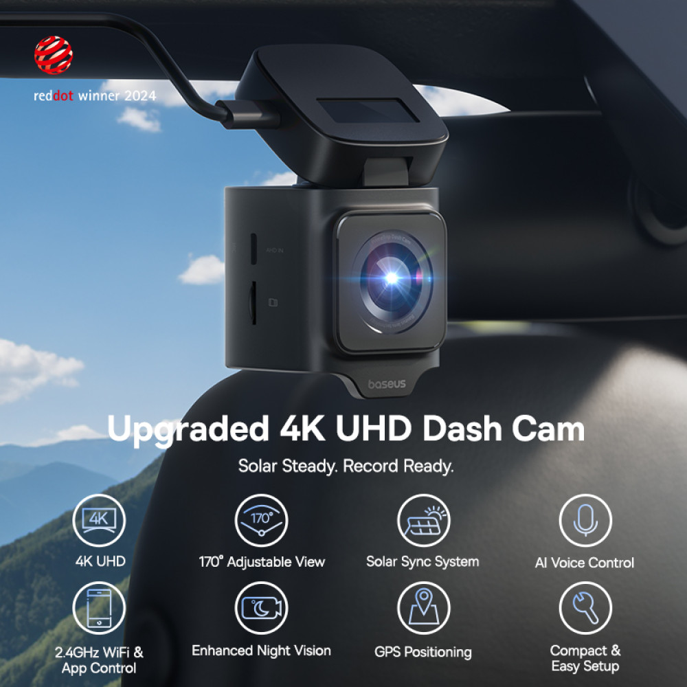 Видеорегистратор BASEUS PrimeTrip VD1 Pro, 4K  - (C0119804)