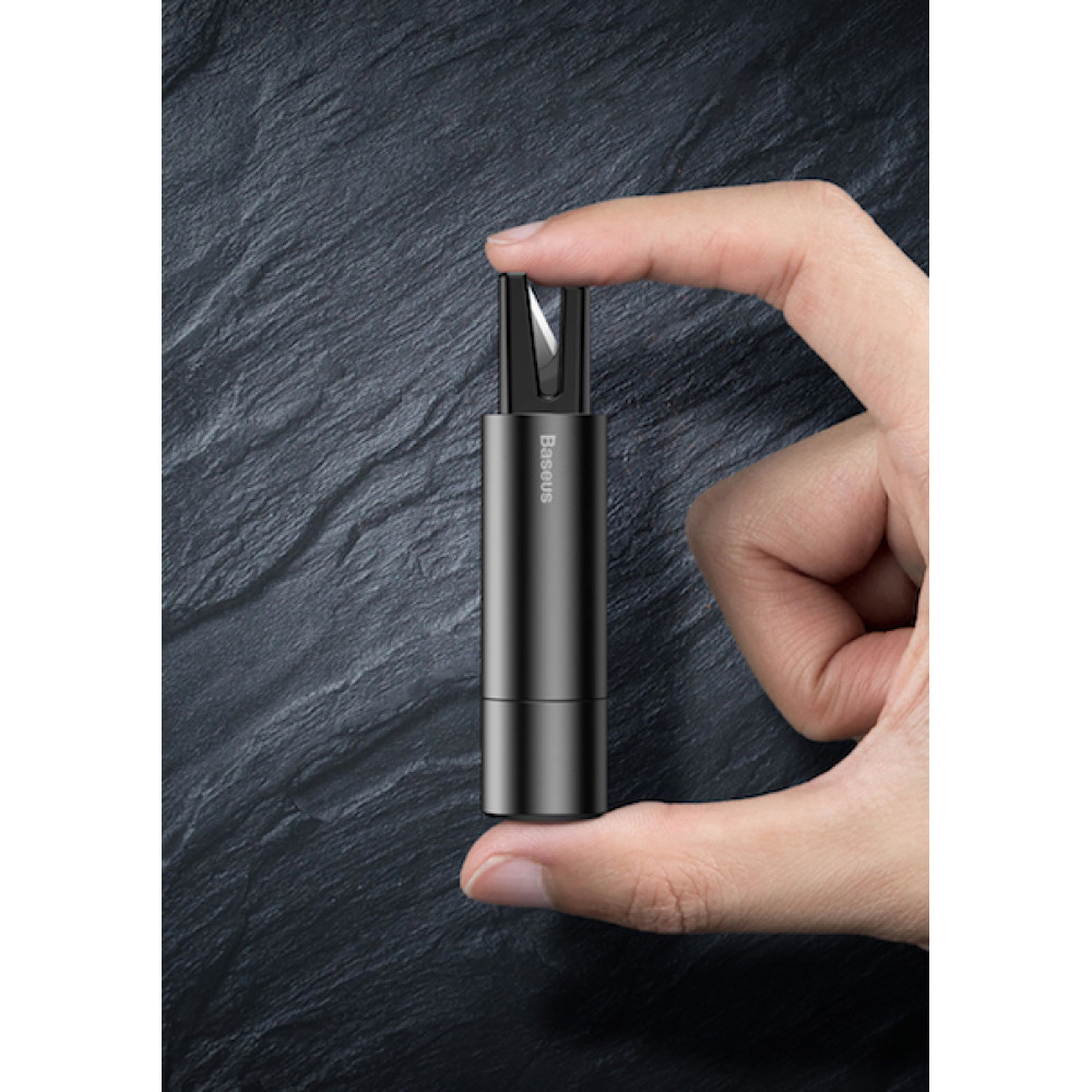 Инструмент за разбиване на стъкло и рязане на колан BASEUS (CRSFH-0G)