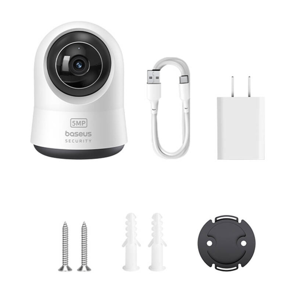 Интелигентна вътрешна камера за видеонаблюдение Baseus Security P1 Pro Indoor Camera 3K - (S0TV022132) Интелигентна вътрешна камера за видеонаблюдение Baseus Security P1 Pro Indoor Camera 3K - (S0TV022132)