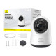 Интелигентна вътрешна камера за видеонаблюдение Baseus Security P1 Pro Indoor Camera 3K - (S0TV022132) Интелигентна вътрешна камера за видеонаблюдение Baseus Security P1 Pro Indoor Camera 3K - (S0TV022132)