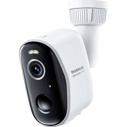 Интелигентна външна камера за видеонаблюдение Baseus Security N1 Plus Outdoor Dual Camera 2K - (S0TZ002130)    Интелигентна външна камера за видеонаблюдение Baseus Security N1 Plus Outdoor Dual Camera 2K - (S0TZ002130)
