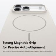 Калъф BASEUS Colorful Liquid Siliconе за Apple iPhone 17 Pro, Magnetic (P0045X10)