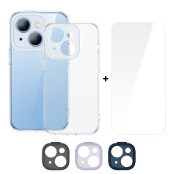Калъф + стъклен протектор BASEUS Illusion Series за Apple iPhone 14 Plus Калъф + стъклен протектор BASEUS Illusion Series за Apple iPhone 14 Plus