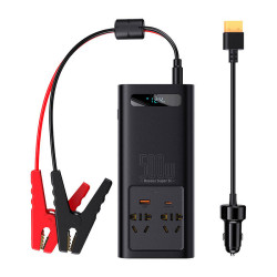 Инвертор за кола 12V/24V BASEUS, 500W, 2*AC, USB-A, USB-C (CGNB000101) Инвертор за кола 12V/24V BASEUS, 500W, 2*AC, USB-A, USB-C (CGNB000101)