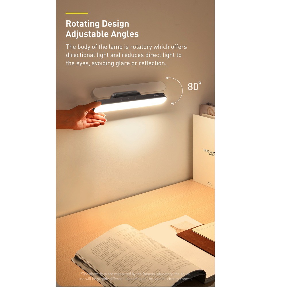 Магнитна настолна LED лампа Baseus - (DGXC-C0G)
