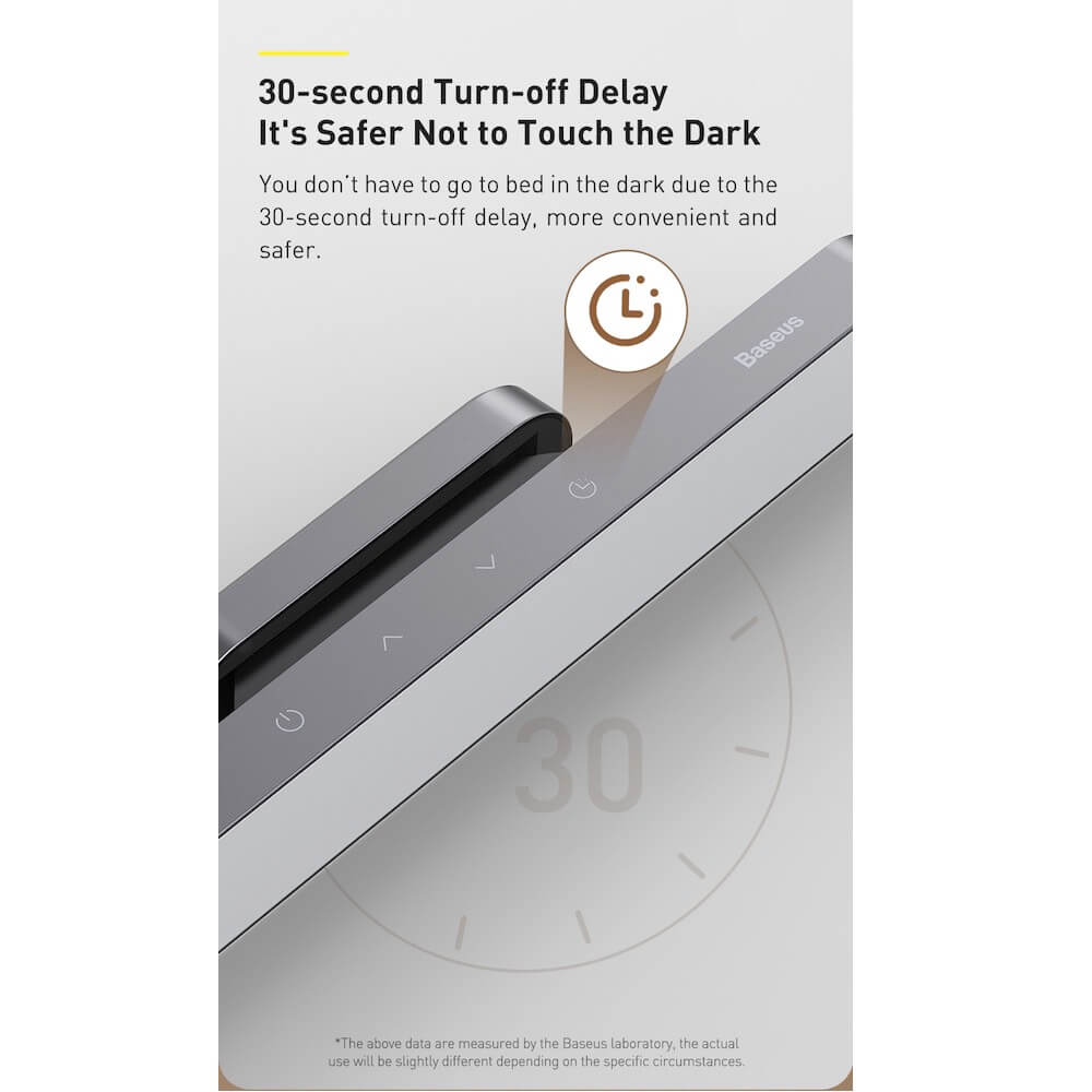 Магнитна настолна LED лампа Baseus - (DGXC-C0G)