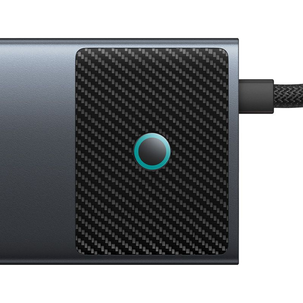 Хъб 10в1 BASEUS от Type-C към 3xUSB3.0 + 2xHDMI 4K + USB-C(PD)100W + USB-C(data) + TF/microSD + RJ45 (B00061800123-01)