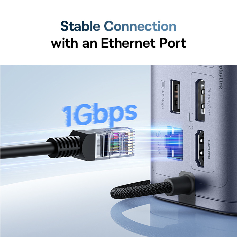 Хъб 12в1 BASEUS Nomos NU1 MAC Spacemate Air Docking station, Type-C (B0114400)