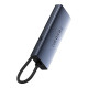 Хъб 4в1 BASEUS UltraJoy от USB-A към 3xUSB3.0, USB-C, RJ45 (B0005280B811-12)