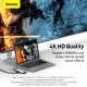 Хъб 5-в-1 BASEUS Metal Gleam от Type-C към 3xUSB3.0, USB-C (PD) 100W, HDMI (CAHUB-CX0G)