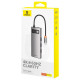 Хъб 7-в-1 BASEUS Metal Gleam от Type-C към 3xUSB3.0, USB-C(PD) 100W, HDMI 4K/60Hz, TF/Micro SD (B00030708811-01)