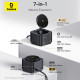Холдер BASEUS + 7-в-1 HUB Wireless Magnetic, MagPro S, за бюро (B00072900121-00)