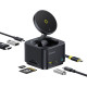 Холдер BASEUS + 7-в-1 HUB Wireless Magnetic, MagPro S, за бюро (B00072900121-00)