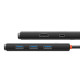 Хъб 5-в-1 BASEUS Lite S. от Type-C към 3xUSB3.0, USB-C (PD) 100W, HDMI, Lite S.  - (WKQX040001)