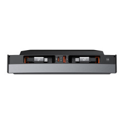 Хъб за вграждане за автомобили TESLA T-Space BASEUS (B00051300111-01) 45W  - 2xUSB-A, 2xUSB-C + кабел Type-C (Lightning) Хъб за вграждане за автомобили TESLA T-Space BASEUS (B00051300111-01) 45W  - 2xUSB-A, 2xUSB-C + кабел Type-C (Lightning)