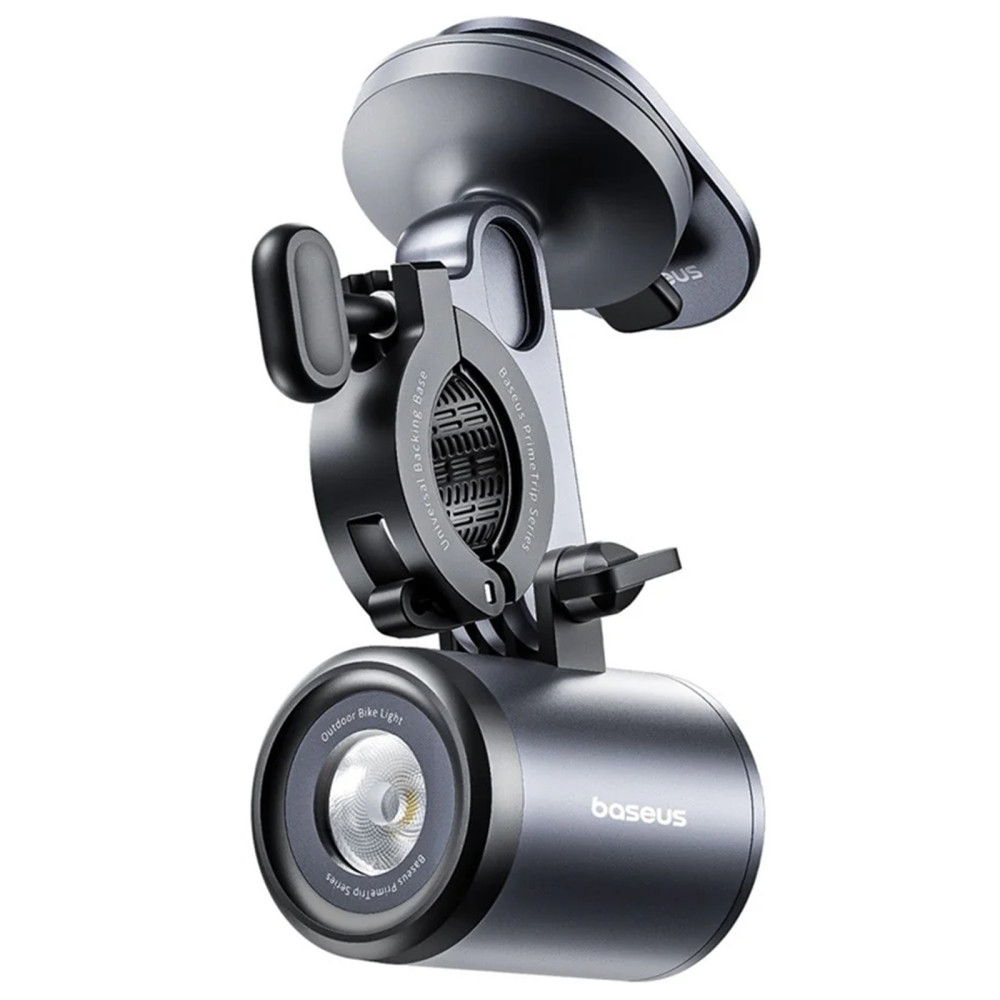 Холдер за велосипед BASEUS + LED светлина, PrimeTrip Bicycle 2-в-1 (C40569001121-00) Холдер за велосипед BASEUS + LED светлина, PrimeTrip Bicycle 2-в-1 (C40569001121-00)