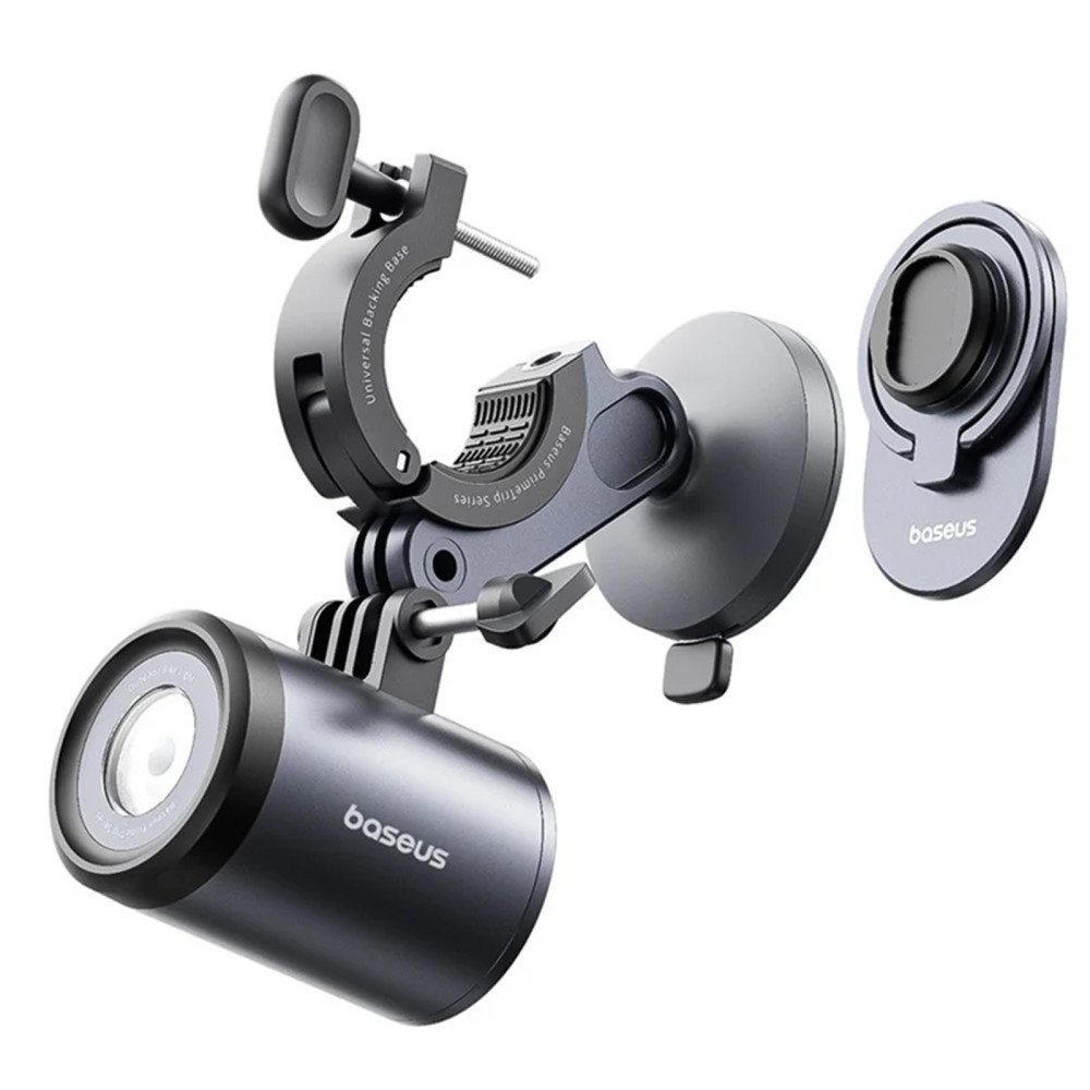 Холдер за велосипед BASEUS + LED светлина, PrimeTrip Bicycle 2-в-1 (C40569001121-00) Холдер за велосипед BASEUS + LED светлина, PrimeTrip Bicycle 2-в-1 (C40569001121-00)