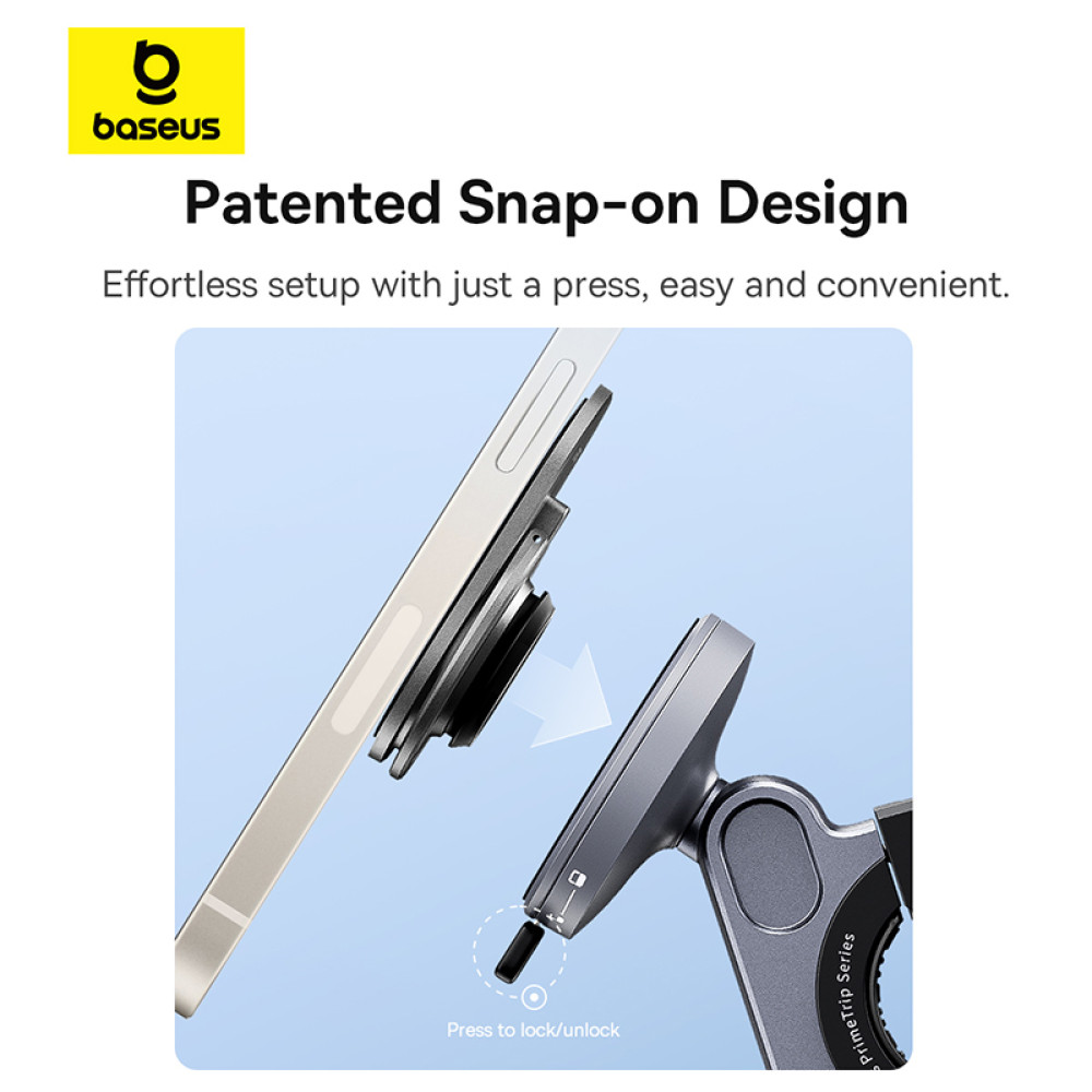 Холдер за велосипед BASEUS - PrimeTrip Bicycle magnetic (C40569001121-00)