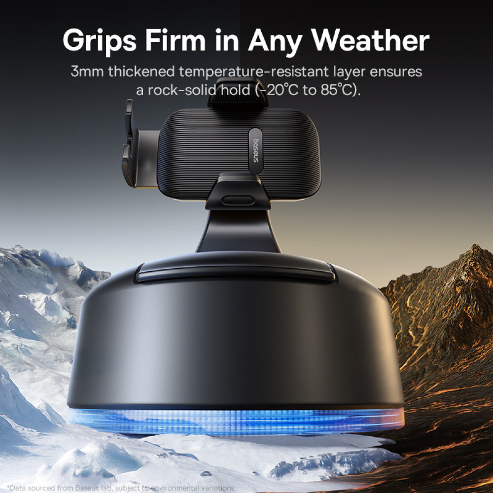 Холдер BASEUS PrimeTrip C03 Air Clamping, вакуум (C0013C01) Холдер BASEUS PrimeTrip C03 Air Clamping, вакуум (C0013C01)